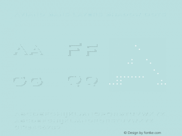 Aviano Sans Layers Shadow Dots Version 1.000图片样张