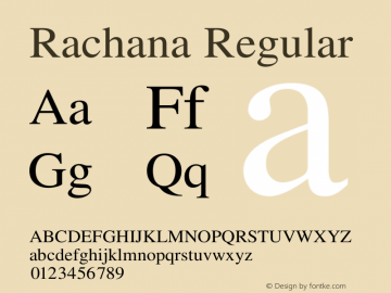 Rachana Rachana:05;Revision:1.0图片样张