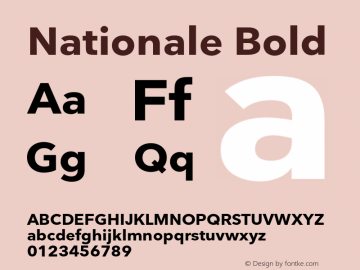 Nationale-Bold Version 1.002图片样张