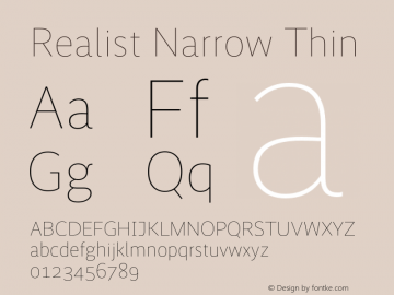 RealistNarrow-Thin Version 1.118图片样张