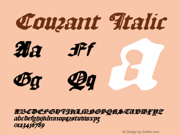 Courant-Italic Version 1.001图片样张