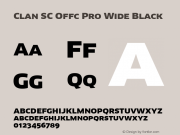 Clan SC Offc Pro Wide Black Version 7.504; 2010; Build 1021图片样张