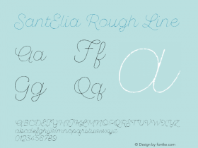 SantElia Rough Line Version 1.000图片样张