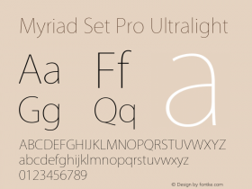 Myriad Set Pro Ultralight Version 10.0d17e1图片样张