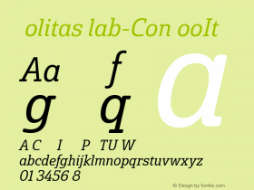 ☞SolitasSlab-ConBooIt 1.000;com.myfonts.easy.insigne.solitas-slab.con-book-italic.wfkit2.version.4sR1 Font Sample