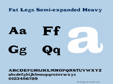 Fat Legs Semi-expanded Heavy Version 1.00图片样张