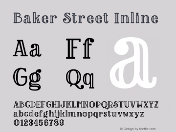 BakerStreet-Inline Version 1.000图片样张