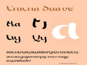 Chicha Suave 001.000 Font Sample