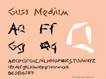 Gust Version 001.000 Font Sample