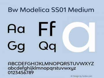 Bw Modelica SS01 Medium Version 2.000;PS 002.000;hotconv 1.0.88;makeotf.lib2.5.64775 Font Sample