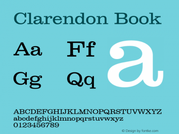 Clarendon Book Version 1.3 (Hewlett-Packard)图片样张