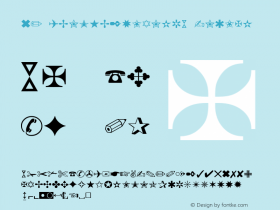 WP IconicSymbolsA 1.0 Mon Aug 30 15:22:45 1993图片样张