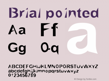Brial pointed Power Design 2.0图片样张