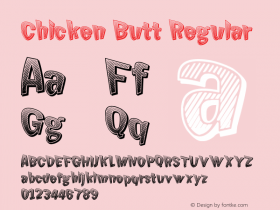 Chicken Butt Version 1.00 October 7, 2010, initial release图片样张