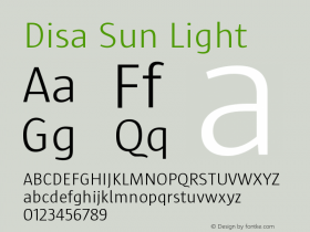 DisaSun-Light Version 001.002图片样张