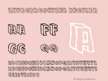 Zupagargonizer Version 1.00 February 21, 2007, initial release图片样张