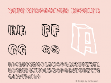 Zupagargonizer Version 1.00 February 21, 2007, initial release图片样张