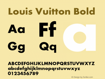 Louis Vuitton Font - Dafont Free