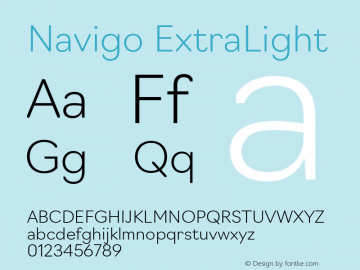 Navigo-ExtraLight 1.005图片样张