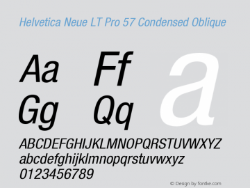 HelveticaNeueLTPro-CnO Version 1.000;PS 001.000;Core 1.0.38图片样张