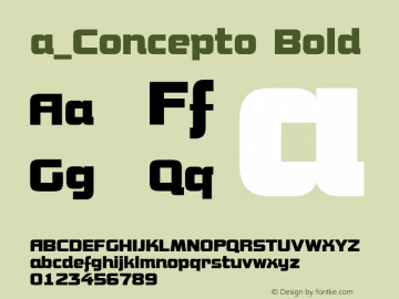 a_Concepto Bold 01.02 Font Sample