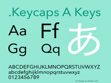 .Keycaps A Keys 10.5d23e8图片样张