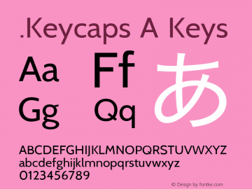 .Keycaps A Keys 10.5d23e8图片样张