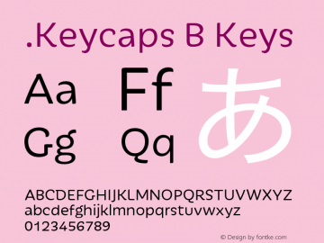 .Keycaps B Keys 10.5d29e15图片样张