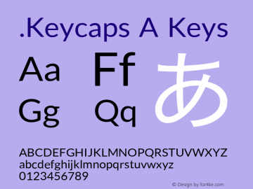 .Keycaps A Keys 10.5d23e8图片样张