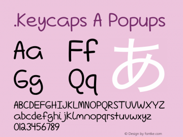 .Keycaps A Popups 10.5d23e8图片样张