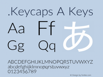 .Keycaps A Keys 10.5d23e8图片样张