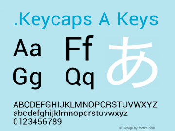 .Keycaps A Keys 10.5d23e8图片样张