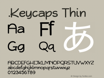 .Keycaps Thin 10.5d23e8图片样张