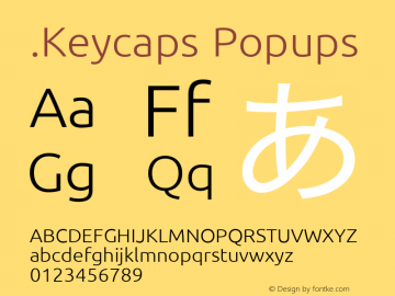 .Keycaps Popups 10.5d23e8图片样张
