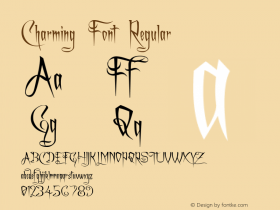 Charming Font Regular 1b Font Sample