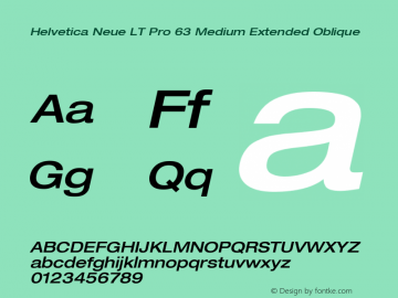 HelveticaNeueLTPro-MdExO Version 1.000;PS 001.000;Core 1.0.38图片样张