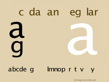 Lucida Sans Version 1.0 Extracted by ASV http://www.buraks.com/asv Font Sample