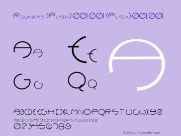 Rounders (Plain):001.001 (Plain):001.001 Altsys Metamorphosis:8/16/91图片样张