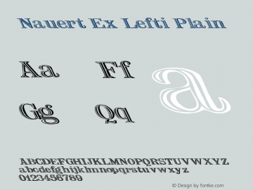 Nauert Ex Lefti  Plain 图片样张