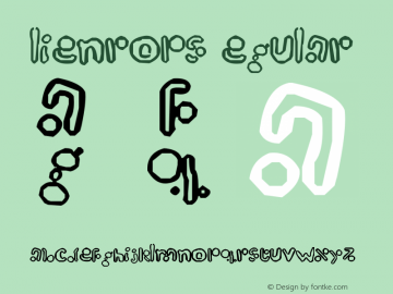 ！AlienCrops Version 0.00 January 1, 1904 Font Sample