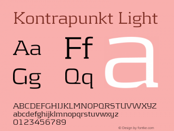 Kontrapunkt-Light Version 001.000图片样张