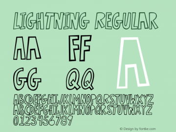 Lightning Regular Version 2.03 2015图片样张