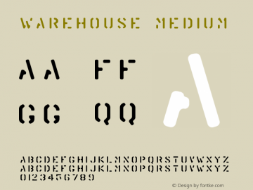 Warehouse Version 001.000图片样张