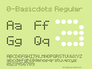 0-Basicdots Version 1.00图片样张