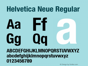 Helvetica 77 Bold Condensed Version 1.00 Font Sample