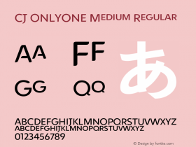CJ ONLYONE Medium Version 1.10图片样张