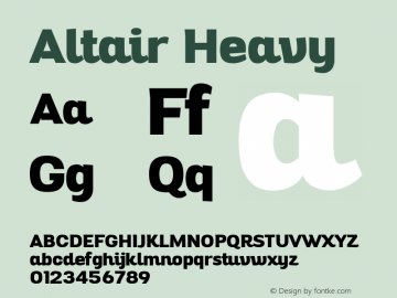 Altair-Heavy Version 1.000图片样张