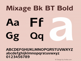 Mixage Bk BT Bold mfgpctt-v1.59 Friday, March 5, 1993 10:21:05 am (EST)图片样张