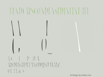 ☞BlendCapsCondensedInlineFill Version 1.000;com.myfonts.easy.typesenses.blend.caps-condensed-inline-fill.wfkit2.version.4t8z Font Sample