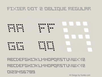Fixier Dot 2 Oblique Regular Version 2.0, WIN2K-SP4 FIX!图片样张